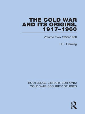 cover image of The Cold War and its Origins, 1917-1960
